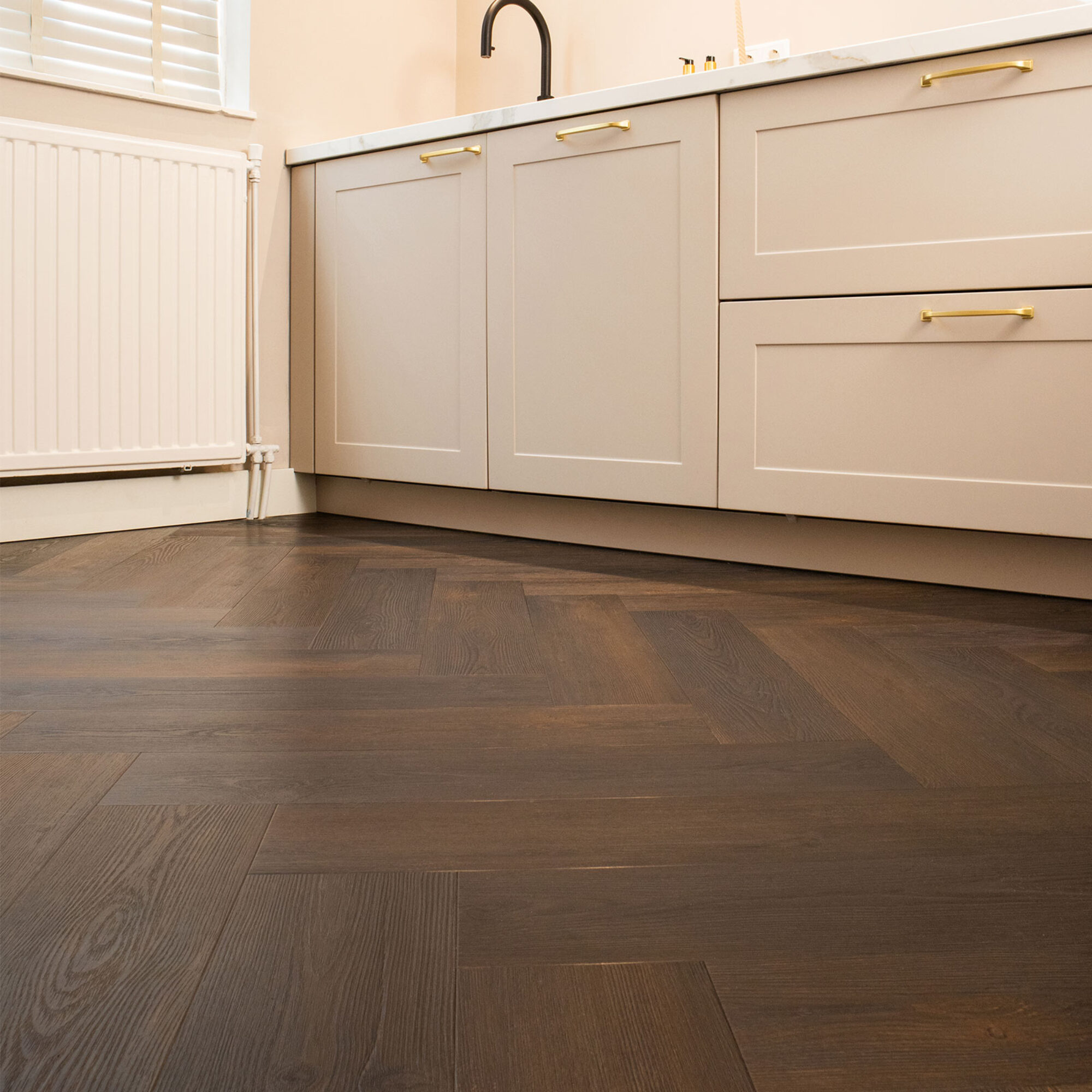 Visgraat XL in de keuken