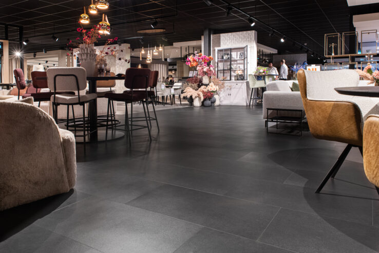De betonlook tegels van Vivafloors!
