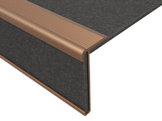 1910 traprenovatie met brons profiel