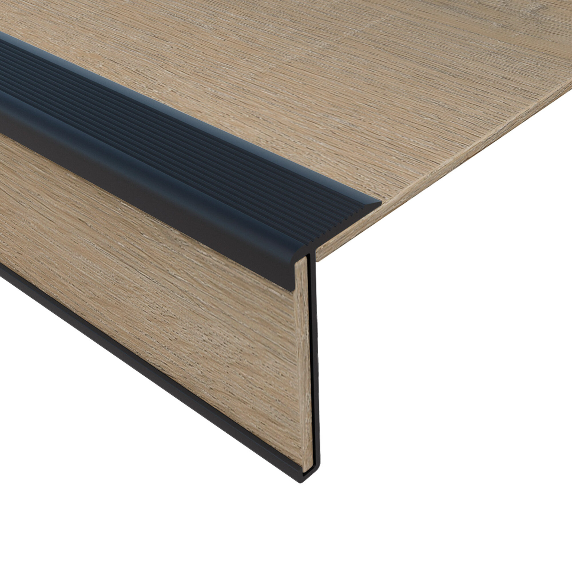 6810 traprenovatie met zwart profiel