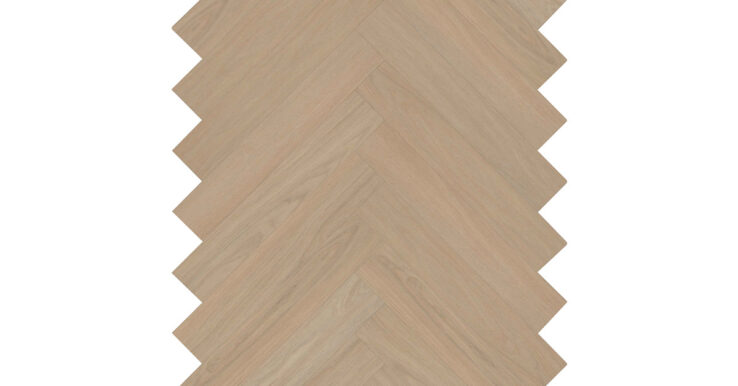 Walvisgraat PVC-vloer legpatroon