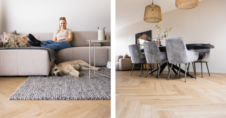 Binnenkijken bij het lichte woonhuis van Kika