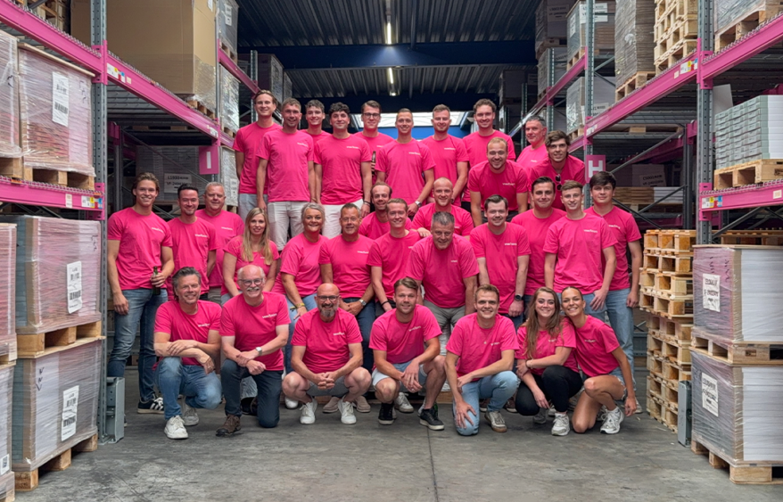 Dit is een foto van ons team